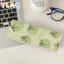 Hộp đựng kính từ tính trái cây xanh Hộp đựng kính mắt họa tiết kẻ sọc dễ thương dành cho nữ Cô gái Sử dụng hàng ngày