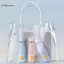 GCDHome Du Lịch Nhỏ Gọn Ô Mini Bảo Vệ Tia Uv Viên nang Ô 5 Gấp Siêu Nhẹ Tấm Che Nắng Ô Protable Hướng Dẫn Sử Dụng HOT
