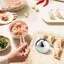 Dụng cụ bóng lăn bột bằng thép không gỉ Nonsti Bề mặt nhẵn cho bánh Pizza Bánh ngọt Nấu ăn nhà bếp