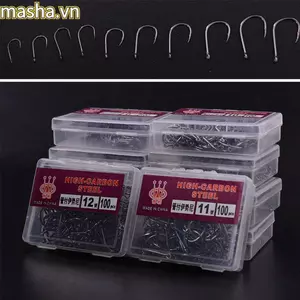 100 Cái / bộ Mồi Cá Đục Lỗ Chất Lượng Cao Cá Sắc Nét