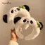 AqToCna Hoạt Hình Dễ Thương Gấu Trúc Sang Trọng Cho Nữ Rửa Mặt Công Viên Giải Trí Ngộ nghĩnh Và Sáng Tạo Cho Vườn Thú Phụ Kiện Tóc AqToCna