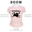 BOOM Áo Baby Tee Nữ Cotton Ôm Body-Áo Thun Ngắn Tay Y2K In Hình PhongCách Mùa Hè, Cổ Tròn Hàng Đầucách hàn quốc phong629