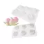 Khuôn Nướng Bánh Silicon Đào 6 Khoang Cho Sô Cô La Mousse Kem Thạch Pudding Bánh Ngọt Món Tráng Miệng Bánh Mì Xà Phòng Trang Trí Dụng Cụ [VN]