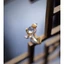 Mới Trung Quốc Magpie Chim Nhẫn Dễ Thương Tinh Tế Niche Retro Tính Khí Ánh Sáng Sang Trọng Cao Cấp Chỉ Số Nhẫn Nhẫn