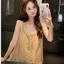 Phụ Nữ Đệm Sling Loungewear Bộ Công Chúa Ngọt Ngào Tua Rua Thiết Kế Hàng Ngày Trong Nhà Và Thoải Mái Mùa Hè Nhà Giải Trí Dịp