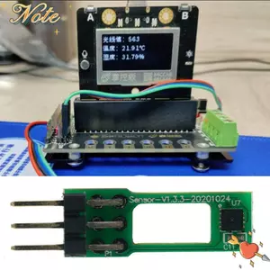 Cảm biến độ ẩm NOTE1, Cảm biến nhiệt độ mô-đun giao tiếp I2C SHT31, Phản hồi nhanh chuyên nghiệp 2.4-5.5V Tiêu thụ điện năng thấp Cảm biến kỹ thuật số Điện tử