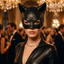 Mặt nạ Halloween DONOVANQQ, Fancy Prom Mardi Bóng trang điểm Cat Women Mask, Mới lạ BlackCosplay Photo Prop Mặt nạ tai mèo Trang phục bữa tiệc