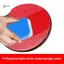 3 Miếng bọt biển làm sạch bóng bàn, Bàn chải tẩy cao su mềm để chăm sóc dơi Ping Pong Phụ kiện làm sạch chống bụi mới