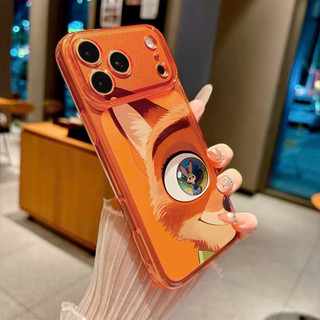 Ốp lưng hình cáo và thỏ dành cho iPhone 11/12/13/14 ProMax/15/16/17/7/8Plus/XR/X/XS Max