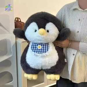 Đồ chơi nhồi bông chim cánh cụt lớn 35cm - Động vật nhồi bông mềm cho trẻ em thoải mái khi ngủ