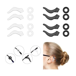 Set 2 phụ kiện gắn mắt kính chống trượt bằng silicone thiết kế tiện lợi - FE123