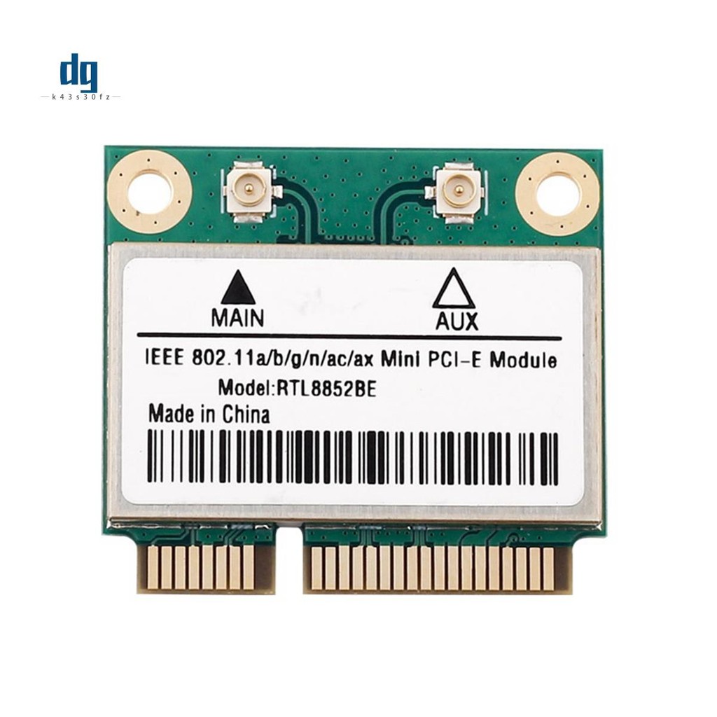 RTL8852BE Card mạng WiFi 6 1800Mbps BT 5.2 Băng tần kép không dây ...