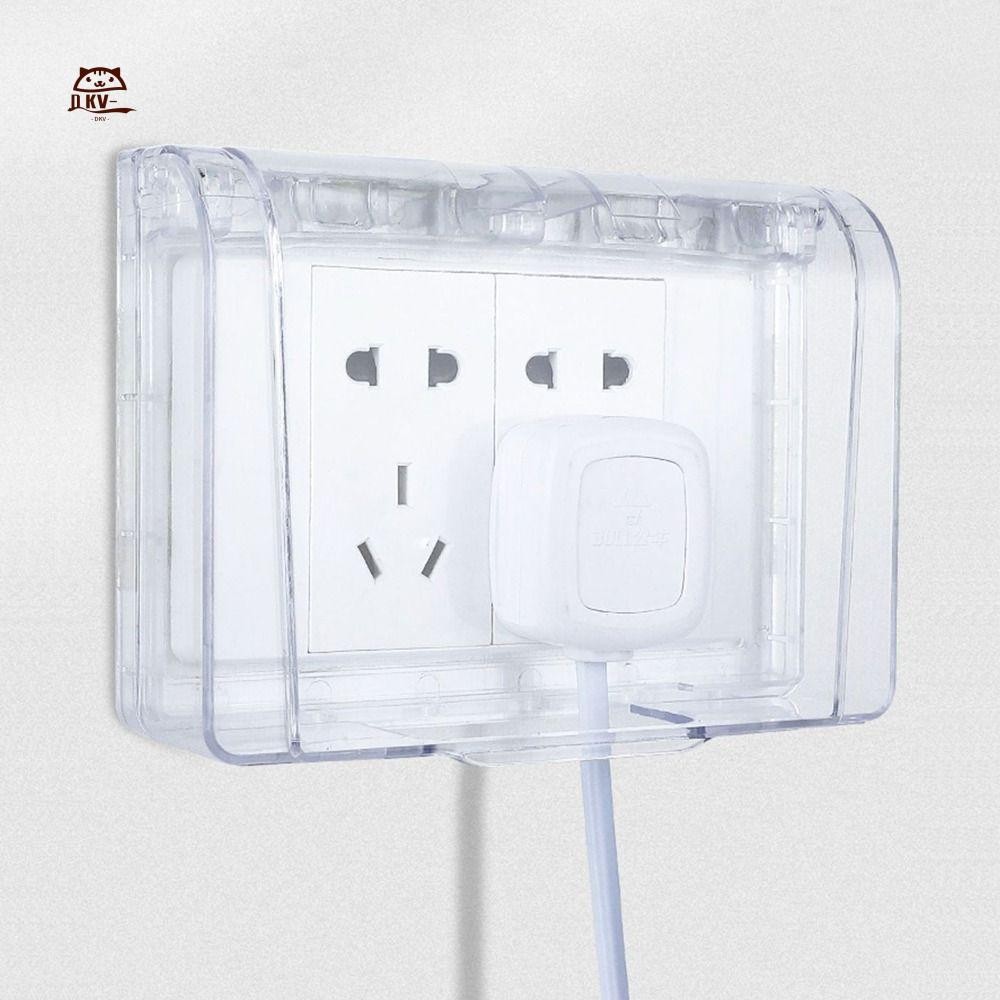 Vỏ ổ cắm chống nước 86 loại treo tường - Hộp chống nước bằng nhựa cho phòng tắm