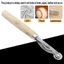 NOTE1 1 / 2 / 3 Cái Bút đánh dấu khâu thợ may, Mô hình DIY Tay cầm bằng gỗ Con lăn bánh xe, Vải da Serrate Edge Point Line Truy tìm Phấn Kết cấu bánh xe Công cụ may mô hình