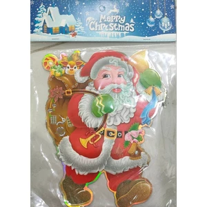 "Hình dán Giáng Sinh 17x22 trang trí nhà cửa, không gian ấm cúng và sinh động"