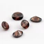 5A Màu Cà Phê Hình Bầu Dục Cắt Cubic Zirconia 15 / 30 Chiếc 3x5mm ~ 10x12mm Đá CZ Rời Cho Trang Sức DIY