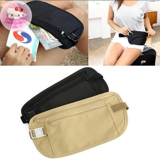 Moonlights Travel Money Belt Ẩn Eo Ví An Ninh Túi Hộ Chiếu Túi Đựng ID EN