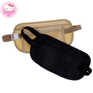 Moonlights Travel Money Belt Ẩn Eo Ví An Ninh Túi Hộ Chiếu Túi Đựng ID EN