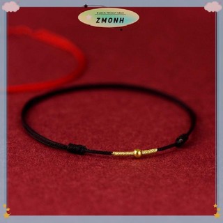 ZMONH Thời Trang Handmade Vòng Tay Dây Đỏ May Mắn Lắc Tay Nam Nữ Người Yêu Bạn Thân Nhất Vòng Tay May Mắn Vòng Chân Kích Thước Điều Chỉnh