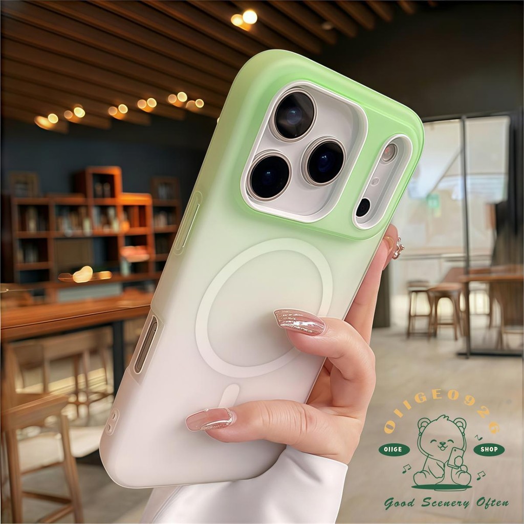 【 Ốp lưng iPhone17 】 Ốp điện thoại từ tính lỏng mờ iphone17 Pro Max 16 15 14 13 12 cho vỏ iPhone Vỏ mềm silicon TPU chống sốc