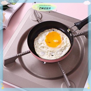 Chảo Chiên ZMONH Thép Không Gỉ Ngăn Dính Nồi Cảm Ứng Tròn Bữa Sáng Chiên Nhỏ Chảo Trứng Có Tay Cầm Dài Tiện Ích Nhà Bếp