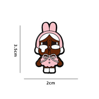 6 Cái / bộ Crybaby Kim Loại Pin Hợp Kim Nhỏ Giọt Men Trâm Túi Mũ Phụ Kiện Trang Trí Pin Người Bạn
