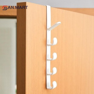 Bigdealssuper 1 Chiếc Móc Cửa Sau Phòng Móc Treo Cửa Quần Áo Giá Trên Cửa Nhựa Nhà Tổ Chức Bảo Quản Móc Túi Giá Siêu