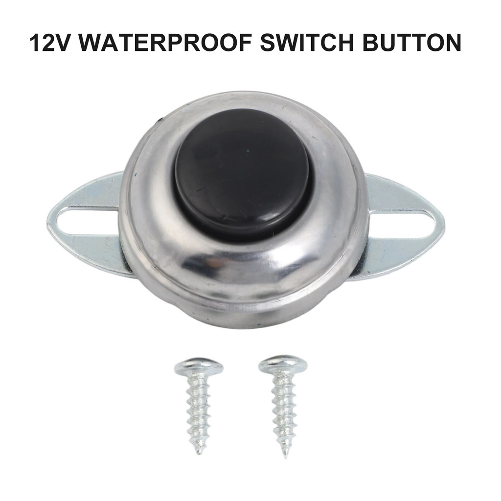 Switch Button Hot Sale Useful Waterproof Car 12V 50 MOhm Max ABS Plastic + Metal