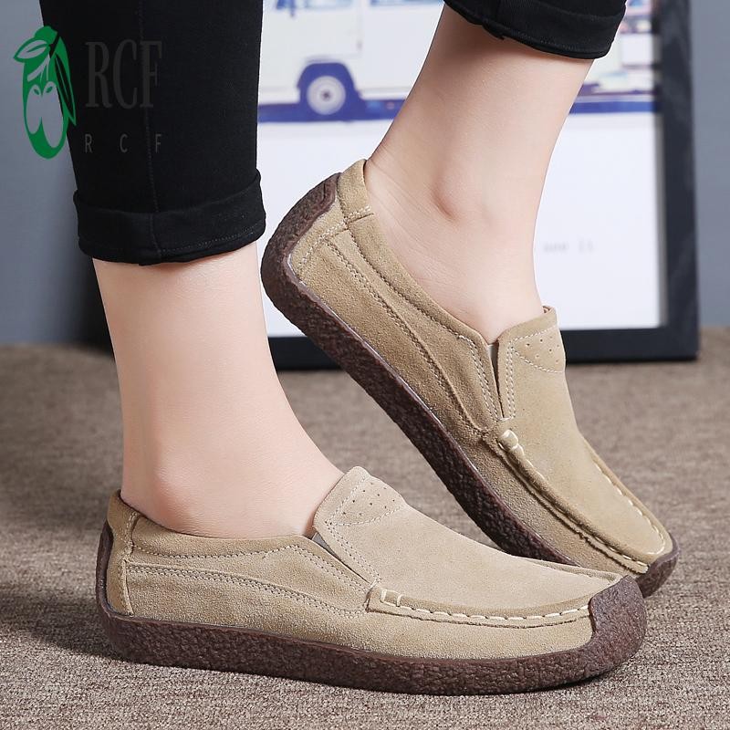 Giày đế bằng thông thường dành cho nữ - Giày công sở dệt nhẹ thoải mái dành cho nữ