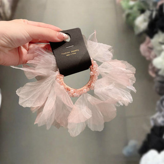 Lưới Hoa Pha Lê Tóc Dây Cao Su Phong Cách Mới Ngọt Ngào Tất Cả Trận Đấu Tóc Thời Trang Sang Trọng Nữ Đầu Hoa Phụ Kiện Tóc