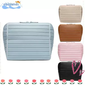Túi đựng mỹ phẩm EBINLANDS, Túi đựng đồ trang điểm du lịch có thể điều chỉnh dung tích lớn, 27 túi Túi đựng đồ vệ sinh di động bền bỉ dành cho nữ