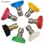 5 / 7 chiếc 1 / 4inch Qui Connect Garden Máy rửa áp lực cao 0 -65 độ Vòi phun xà phòng tưới nước Đầu phun làm sạch sân vườn Đẹp