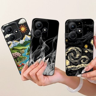 Dành Cho Infinix Hot 30 Play Vỏ X6535 Tranh Nghệ Thuật Thời Trang Silicon Mềm Bảo Vệ Toàn Diện Ốp Lưng Điện Thoại Infinix Hot 30 4G X6831