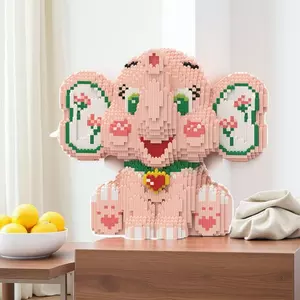 Dumbo Khối Xây Dựng Giáo Dục Hội Trẻ Em Bé Trai Bé Gái Handmade Phòng Khách Lối Vào Đồ Trang Trí Hợp Thời Trang Chơi