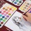 Người Mới Bắt Đầu 12 Màu 21 Màu 36 Màu Sắc Chắc Chắn Màu Nước Bộ Sơn Phác Thảo DIY Nghệ Thuật Tranh Nước Bột Sắc Tố 9CSY