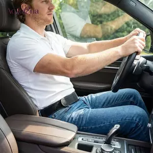 AqToCna Giải Trí Ngoài Trời Vô Hình Co Giãn Dây Thắt Lưng Co Giãn Có Thể Điều Chỉnh Cho Nam Nữ Bule Free Quần Dễ Dàng Phù Hợp Với AqToCna