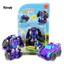 Robot ô tô biến dạng Mini Mô hình xe tải quán tính Đồ chơi trẻ em tương tác