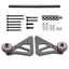 FENDER Cho 1 / 7 Arrma MOJAVE 6S V2 EXB Sợi Carbon Bánh Xe Thanh Bộ Phía Sau Bùn Bảo Vệ Bùn Bùn Chắn Bùn RC Khóa Học Ngắn Sa Mạc Xe Tải Ô Tô