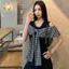 Áo thun ngắn kẻ sọc quây Thắt nơ khâu nữ mùa hè Phong cách mới Thiết kế thời trang Sense Slim-fit Top