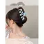 Lấy 2024 Cảm Thấy Tình Yêu Cá Mập Kẹp Tóc Đơn Giản Kẹp Tóc Lưng Đầu Sóng Nữ Mũ Đội Đầu Cuộn Tóc