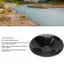 Belleshopp Belleshopp 10 Inch Gold Pan Black ABS Công cụ quét nhẹ chắc chắn cho các hoạt động khai thác thủ công
