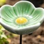 Exhila Wild Bird Bath Trang trí bát nước cho ăn 27cm cho sân hiên và ban công