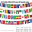 2026 Meijiamo World Cup Dây Cờ 48 Mạnh Cờ Quốc Gia Treo Cờ Thanh Thân Màu Cửa Hàng Trang Trí Bunting Bán Buôn