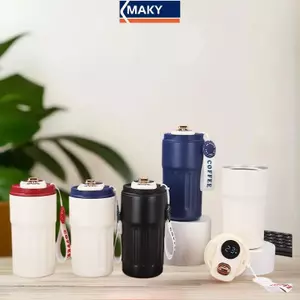 MAKY Cốc cách nhiệt chân không nóng lạnh Cốc giữ nhiệt bằng thép không gỉ Cốc nước di động VN
