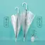 🔥deco chụp ảnh ô trong suốt dù che nắng che mưa Đơn Giản Trong Suốt Thẳng Thanh Hướng Dẫn Sử Dụng Tay Cầm Dài Ô Lớn Đôi Nam Nữ ins Gấp Trẻ Em Tay Cầm Dài Ô Trong Suốt