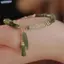 Bluelover Sáng Tạo Xanh Hạt Tre Vòng Tay Retro Phong Cách Trung Hoa Đơn Giản Thời Trang Vòng Tay Cho Nữ Trang Sức Phụ Kiện Quà Tặng Mới