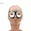 Mặt nạ ngủ mắt mở 3D ngộ nghĩnh Chụp mắt 3D Spoof Chụp mắt ngủ lập thể Tấm che mắt du lịch mềm mại Máy che mắt sáng tạo Hỗ trợ giấc ngủ