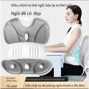 Đệm Ngồi Hỗ Trợ Lưng Kỹ Thuật Học Thể Người Giảm Mệt Mỏi Phù Hợp Văn Phòng Trẻ Em ✨Bubblu30.vn✨
