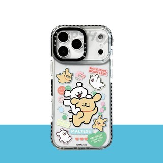 Ốp điện thoại mềm hình chó đuôi cá cho iPhone 17 Pro Max 16 Plus 15 14 13 12 11 Vỏ bảo vệ chống sốc