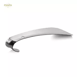 PNPIA- 1 Thìa Shoehorn Chuyên Nghiệp Shoehorn 14.5cm Thép Không Gỉ Kim Loại Giày Sừng Giày Nâng Dụng Cụ